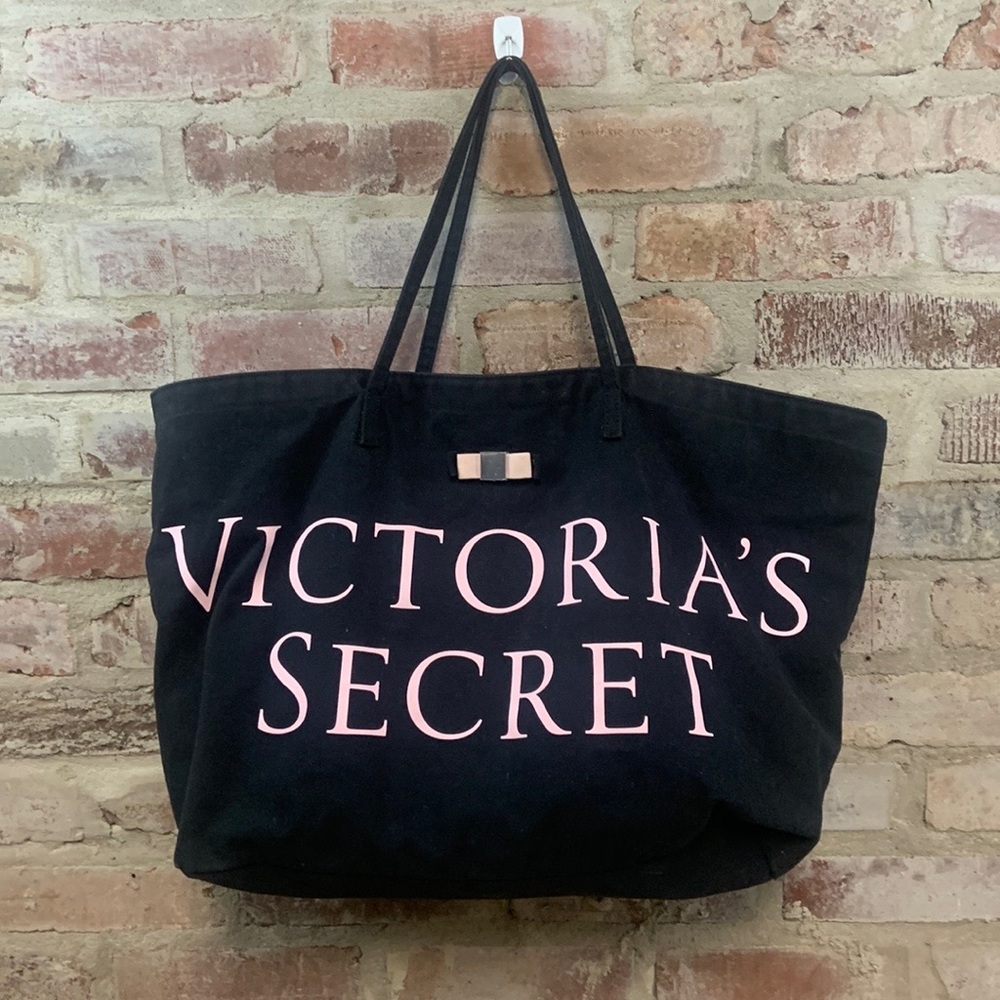 Victoria secret canvas tote bag